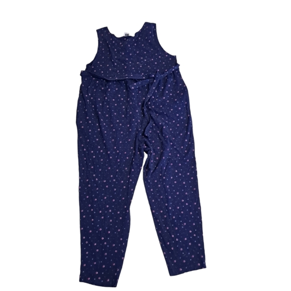 Vintage Floral Maternity Romper - Picture 2 of 3